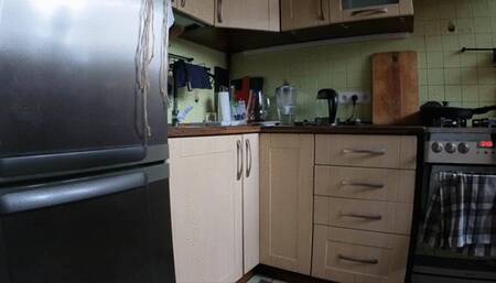 TripleCombo with Toilet visit - Farts in the kitchen and farts on couch while book reading