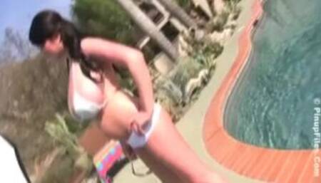 Rachel Aldana bikini top