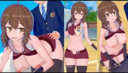 [Hentai Game Koikatsu! ]Have sex with Big tits DanMachi Liliruca Arde.3DCG Erotic Anime Video.