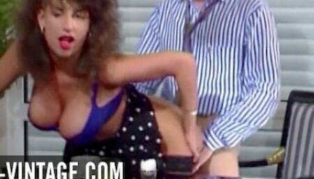 Laure Sainclair and Lisa Lipps's babe movie by XXX-Vintage