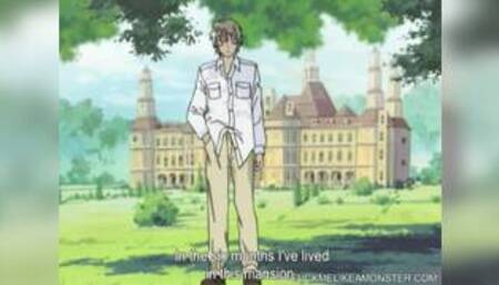 Dominated anime teen leaks out her ass