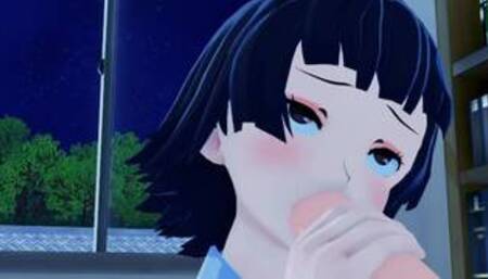 Makoto Niijima PERSONA 5 3D HENTAI 1/3