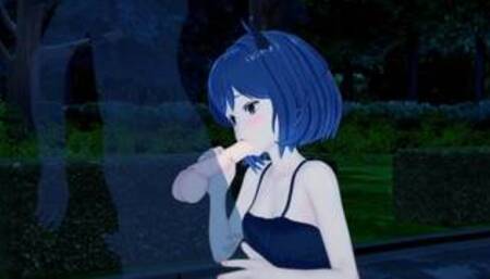 Black Clover - Secre Swallowtail (Nero human form) - 3D Hentai / Koikatsu