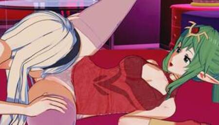 Fire Emblem - Corrin X Tiki Yuri Hentai