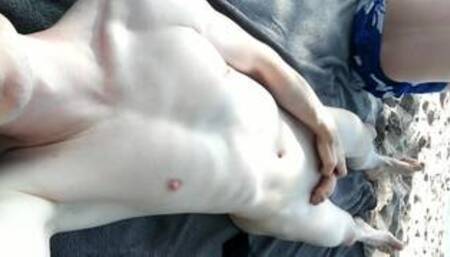 naked boys on the beach