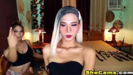 Big Cock Shemale Fucks Shemale Ass Hard