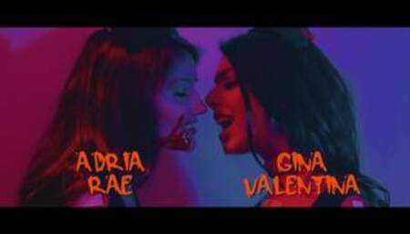 Adria Rae & Gina Valentina Sexy Lesbian Vampire Nurses