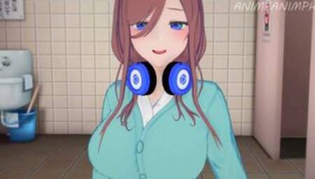 THE QUINTESSENTIAL QUINTUPLETS MIKU NAKANO ANIME HENTAI 3D UNCENSORED