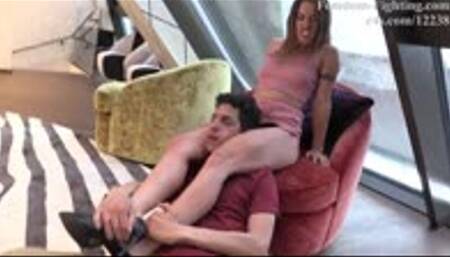 Tales of Family Affairs- Evil Stepsis Ambra dominates her Bro