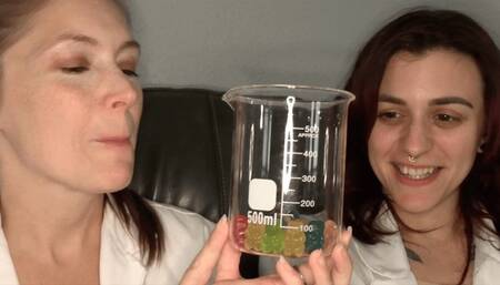 Sexy Scientists Devour Shrunken Gummy Experiments With Mia Hope & Rachel Adams (HD 1080p MP4)