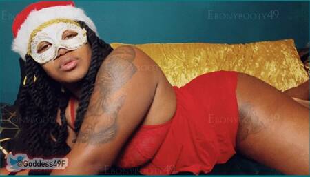 SNIFF my Farts For Christmas POV - Ebonybooty49