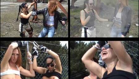 Tomb Hunter vs Witchchick - Tickling Clip - MP4 - Standard Resolution