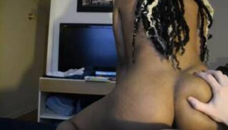 (Full Length) Ava Blossom Smokes, Sucks, and Fucks Lucky White Cock