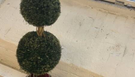 Holiday Yoga Stretch in a Zentai suit