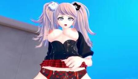 Junko Enoshima DANGANRONPA 3D HENTAI