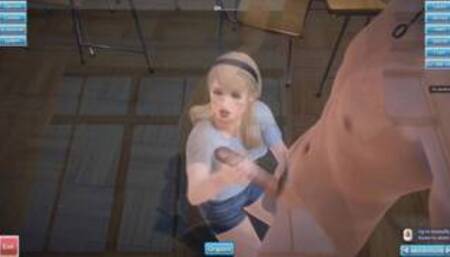 (3D Porn)(Sucker Punch) Baby Doll blowjob (Emily Browning)