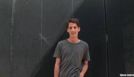 CZECH HUNTER 471 - Wavy Haired Jock Gets His Tight Ass Drilled Raw In POV