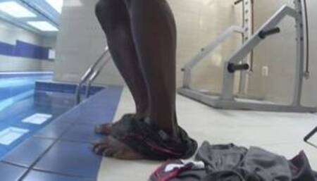 Nude swim with Joss lescaf