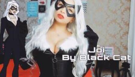 JOI BLACK CAT Marvel Teasing QUEEN Jerk OFF Instruction