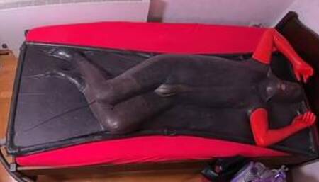 Vacbed Self Bondage - Total Session over 10 minutes self bondage