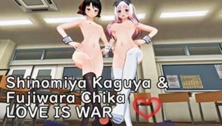 Shinomiya Kaguya & Fujiwara Chika - LOVE IS WAR custom maid 3d 2