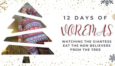 Giantess Eats All The Non Believers and You're Next