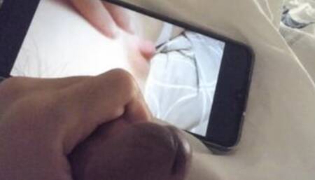 Finally cumming to @roxycums69 vid after days of edging!