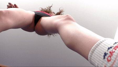 Elegant miss boasts about her brand new Reebok sneakers, fc174h 720p