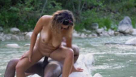 River- Fucked by a Stranger Man -AMATEUR, kinky p