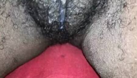 Public Ebony Pussy Exposed at Work