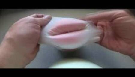 How to make your own vagina or anus sex toy DIY Fleshlight