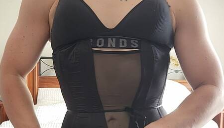 Naughty J plays with pussy