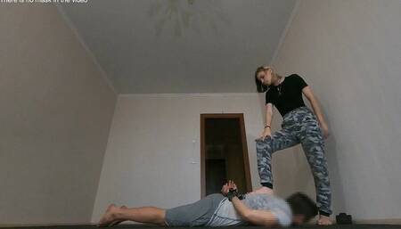 Lera - Gym lesson - Part2 (720p)