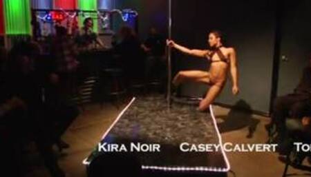 Kira Noir Kinky Fantasy Club Strip Preview