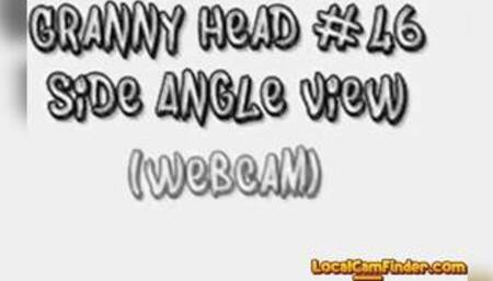 Granny Head #46 Side Angle View (Webcam)