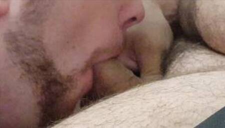 Hot Chub Slave Guy Suck Balls, Cock and Feets of BearLikeBoy !