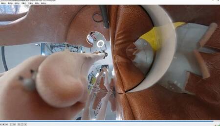 LCVR_072 GTS VR360 Panorama POV Lingyin S Meat Silk Foot Stepping on You Who Runs away Pantyhose Foot Domination CEN2y SRT