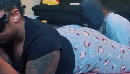 Spicy Farts are too much for her!