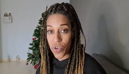 Unaware giantess swallows her friend