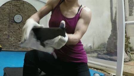 Another keyboard destroyed AVI HD CAMERA 2