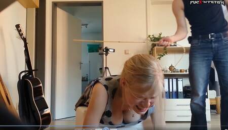 Paddle and cane - face