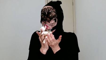 Cake - First you lick after you eat