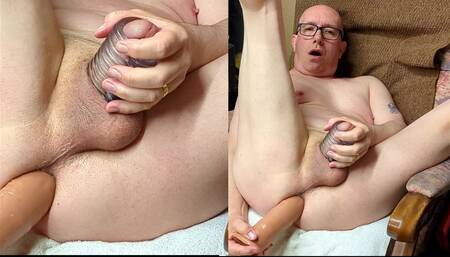 Seven stretching my manpussy