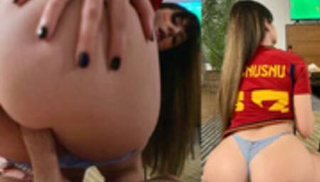 pamsnusnu fucks me because I'm stressed out watching the World Cup