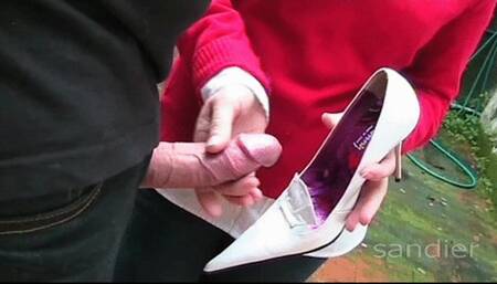 Cum on fetish stiletto