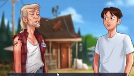 [Gameplay] Summertime Saga - Clyde must do right - Diana gave me a handjob under t...