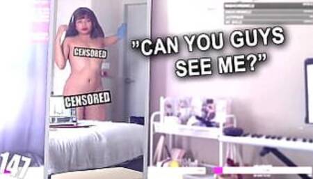Twitch Streamer Accidentally Change Clothes In Mirrors View 147