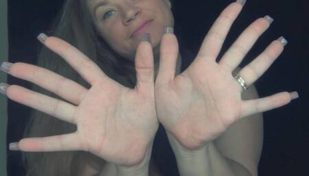 Hand Worship Long Nails Palms (MP4) ~ MissDias Playground