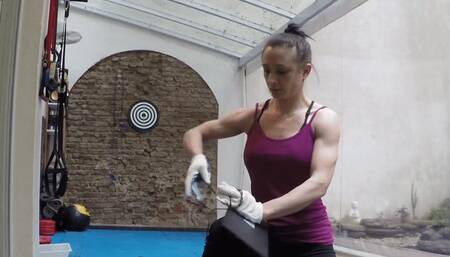 Another keyboard destroyed MP4 4K CAMERA 2