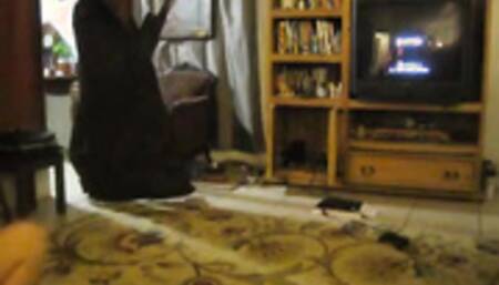 Amber Blank vs a pyramid head